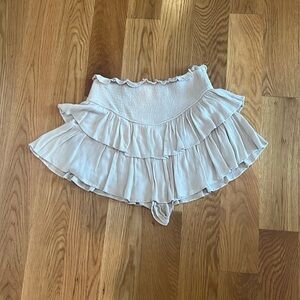Tan skort
